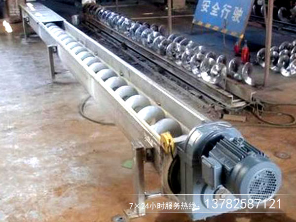 無軸螺旋輸送機使用環境惡劣,保養須謹慎 無軸螺旋輸送機使用環境惡劣,保養須謹慎